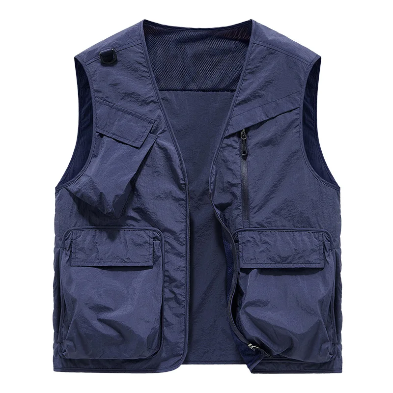 Photography Of A Man - Men Large Size Summer Vest, Thin