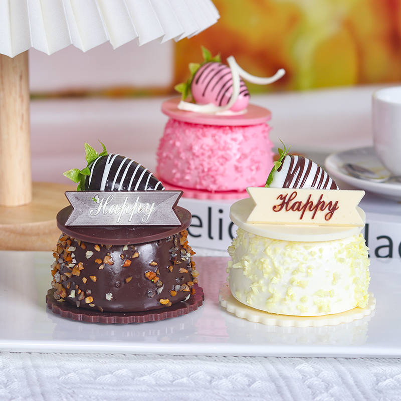 Photography Pro - 1PC Artificial Mousse Cake Dessert Fake
