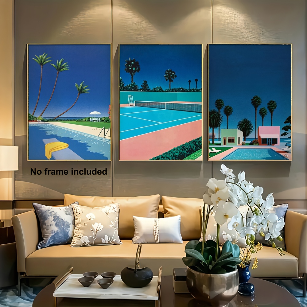 Frameless3pcs Decorative Paint - Photography Course ulasan dan harga