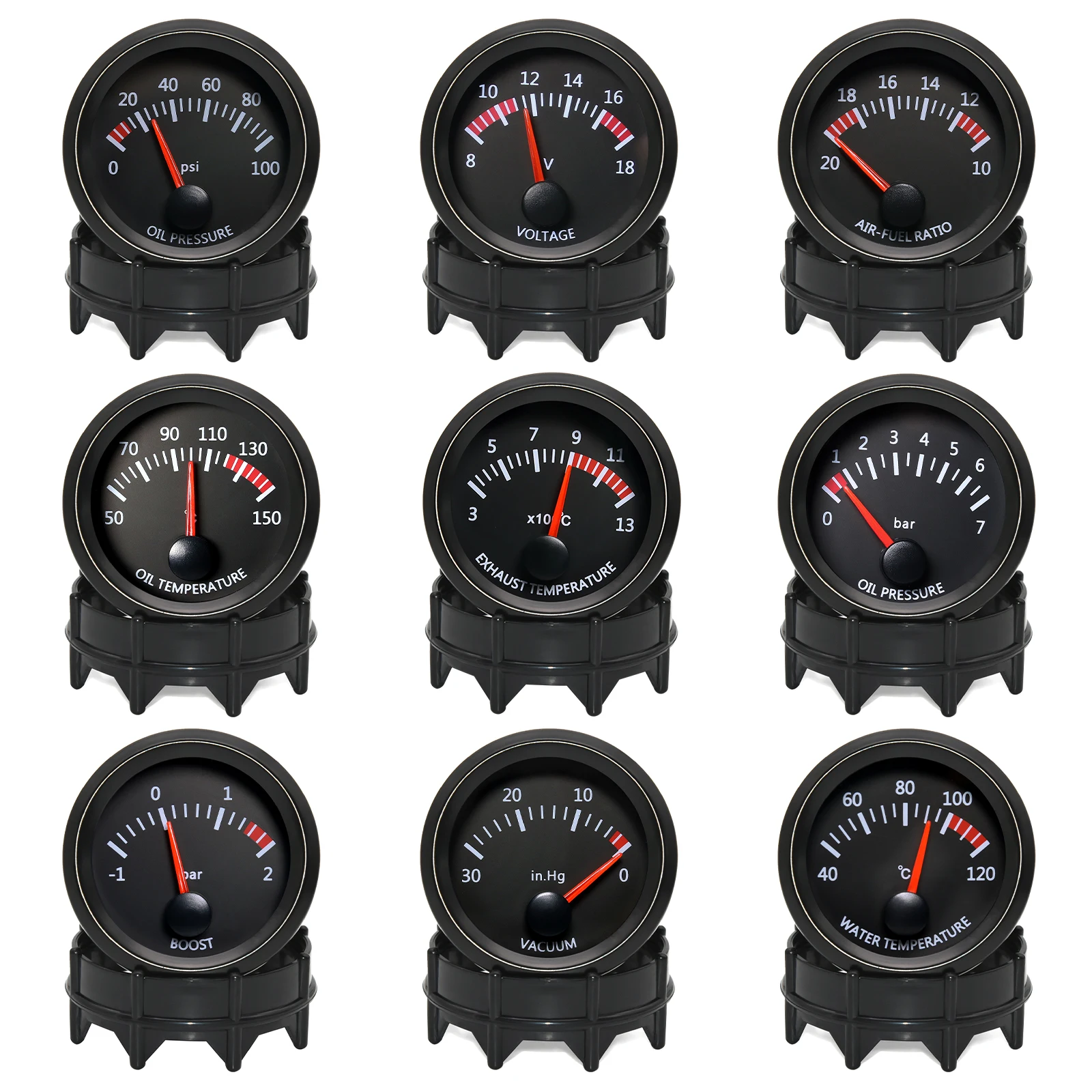 52mm 12V Car Oil Pressure Gaug - Light Meter Incident ulasan dan harga