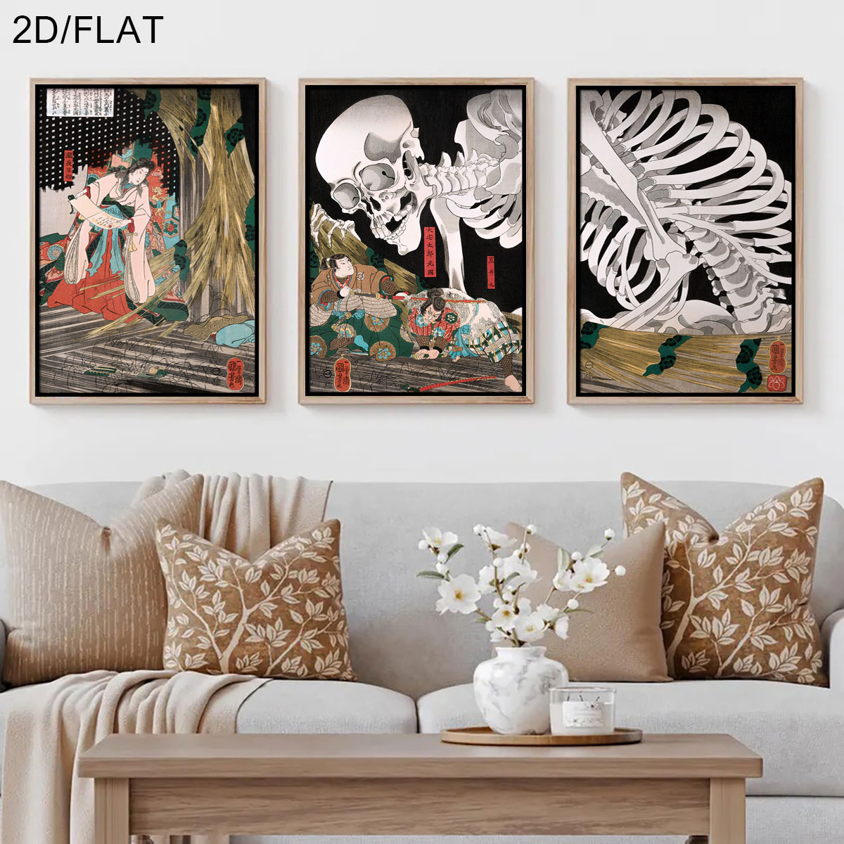 3pcs Retro Japanese Takiyasha  - Photography Pose ulasan dan harga