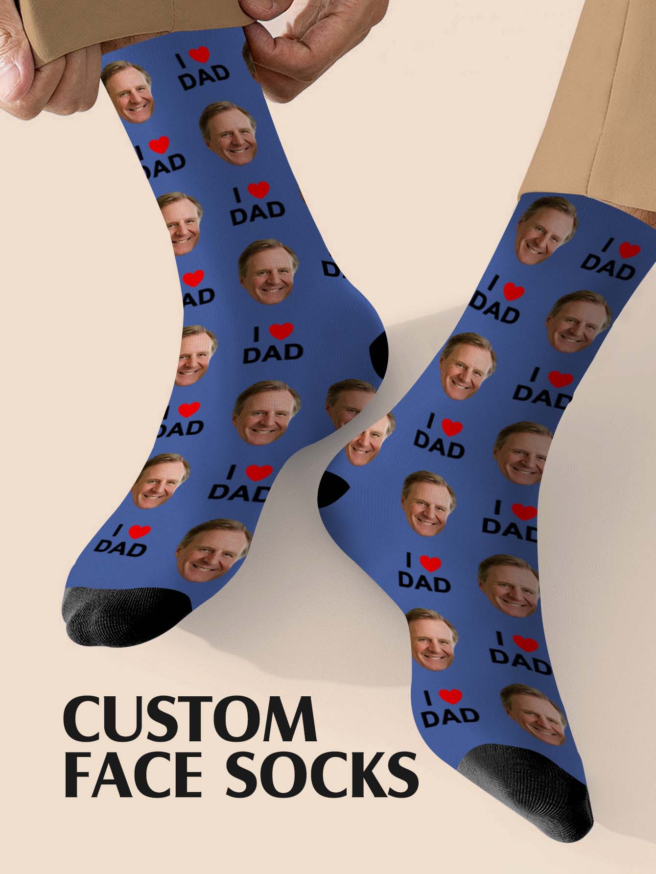 Custom Father Day Socks Custom - Photography Object ulasan dan harga