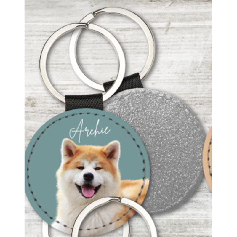 Custom Pet Photo Keychain Pers - Photography Object ulasan dan harga