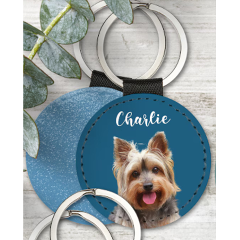 Custom Pet Photo Keychain Pers - Photography Object ulasan dan harga