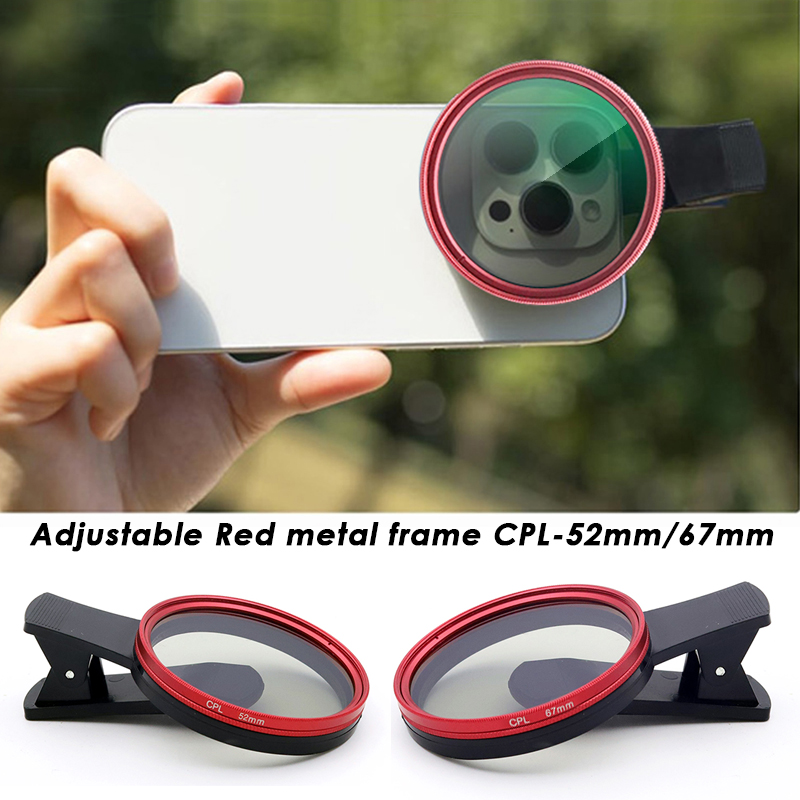 CPL Filter Anti Glare 52mm 67m - Photography Outdoor ulasan dan harga