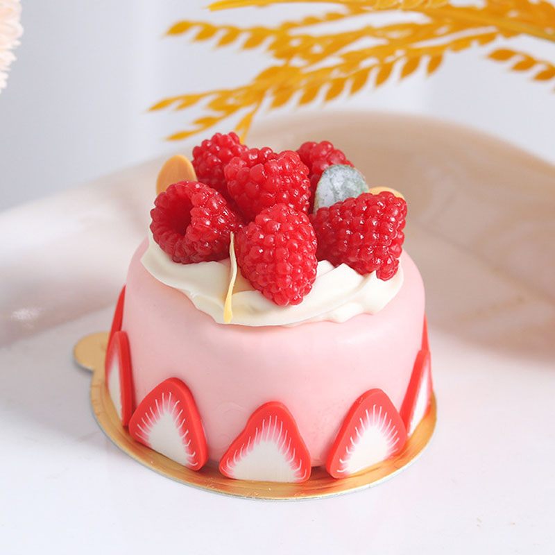 1PC Artificial Cake Dessert Fa - Photography Pro ulasan dan harga