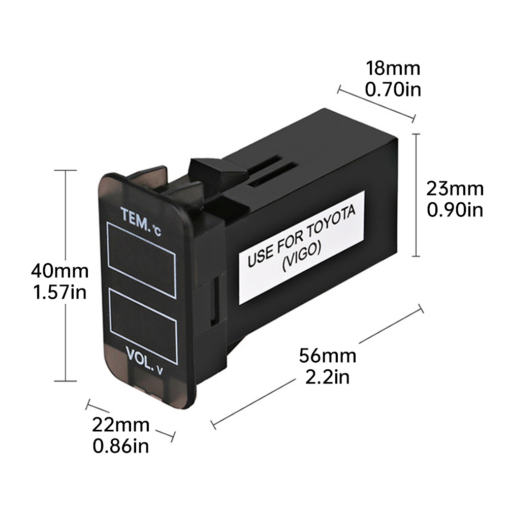 Universal LED Digital Voltmete - Light Meter Incident ulasan dan harga