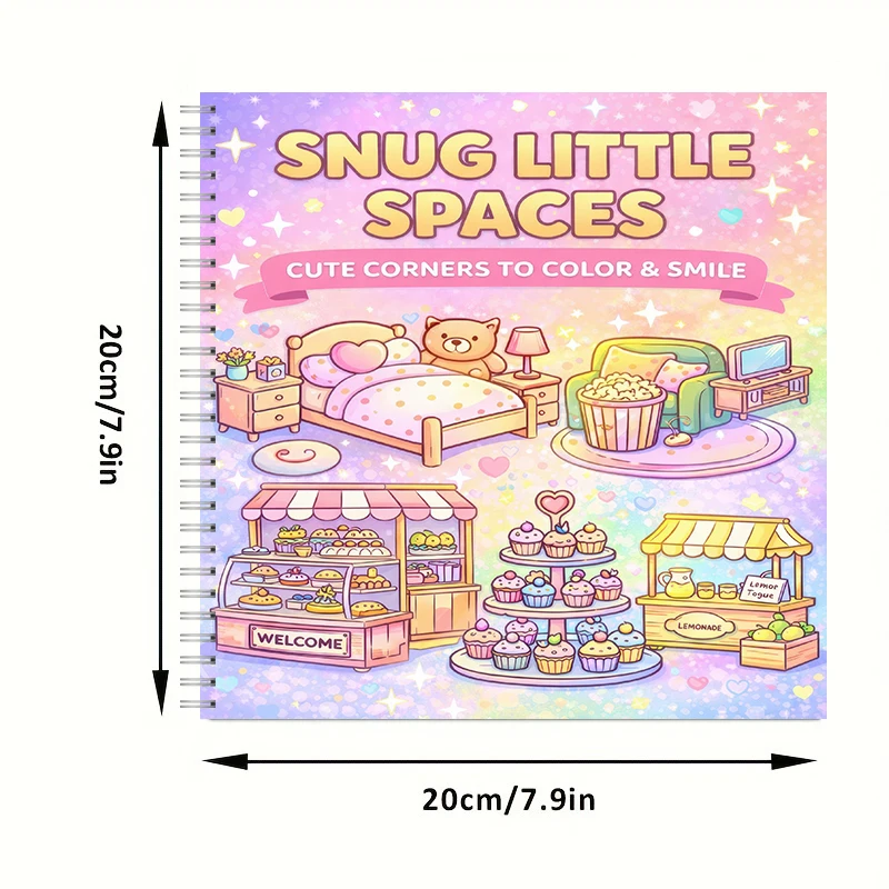 Coloring Book Little Spaces fo - Photography Of Book ulasan dan harga