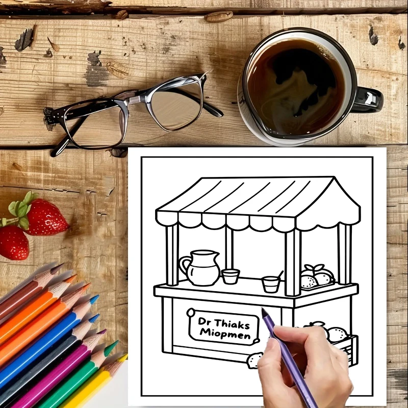 Coloring Book Little Spaces fo - Photography Of Book ulasan dan harga