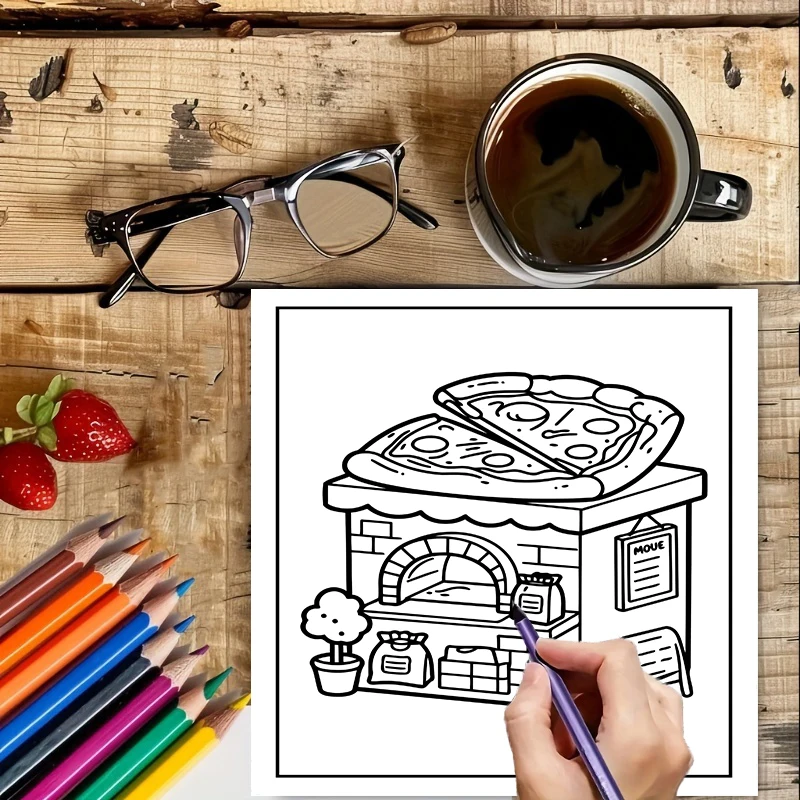 Coloring Book Little Spaces fo - Photography Of Book ulasan dan harga