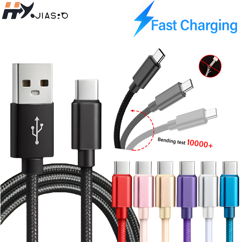 Nylon Braided Cable USB To Typ - Xiaomi Photography Kit ulasan dan harga