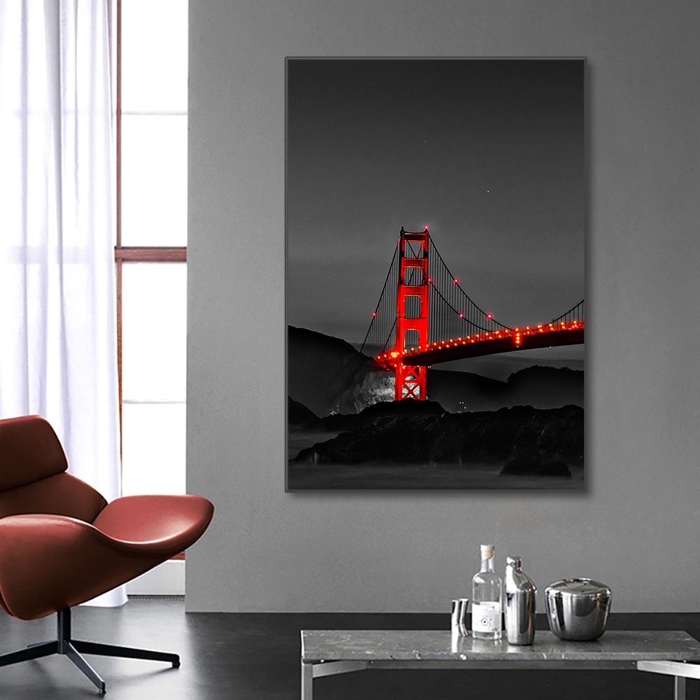3PCS Frameless Poster Golden G - Photography Pose ulasan dan harga