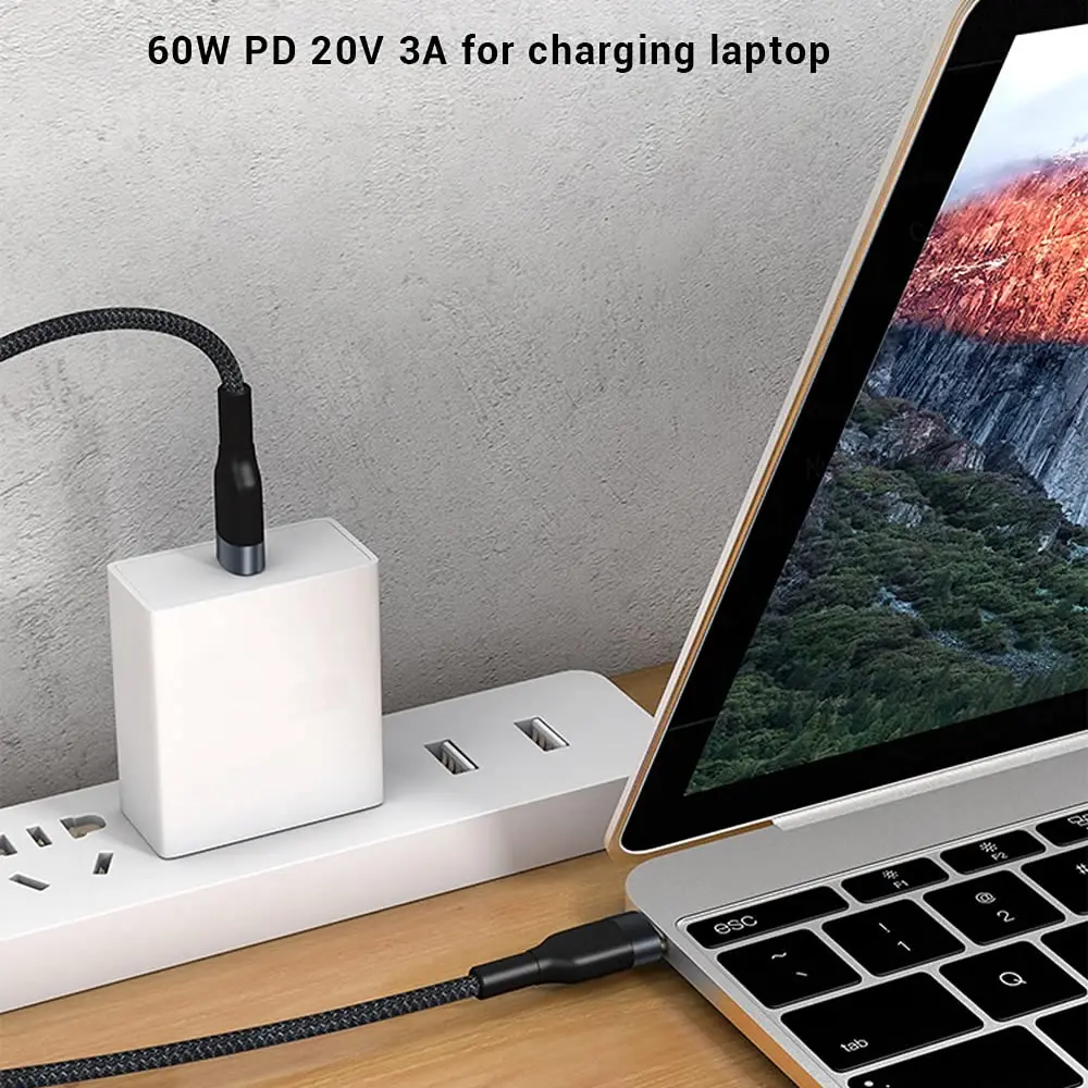 65W PD Short USB C Cable Fast  - Xiaomi Photography Kit ulasan dan harga