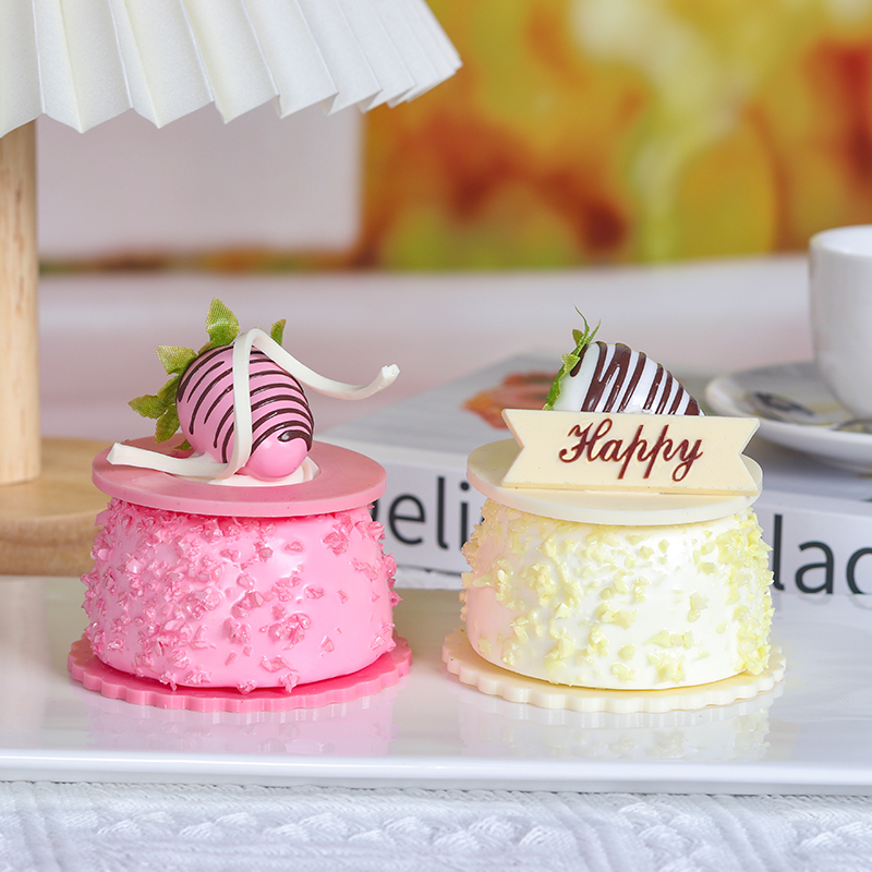 1PC Artificial Mousse Cake Des - Photography Pro ulasan dan harga