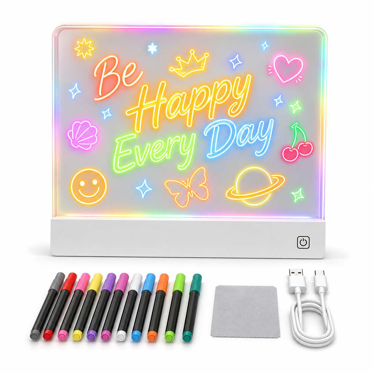 Touch-to-Charge LED Notepad, L - Photography Of Book ulasan dan harga