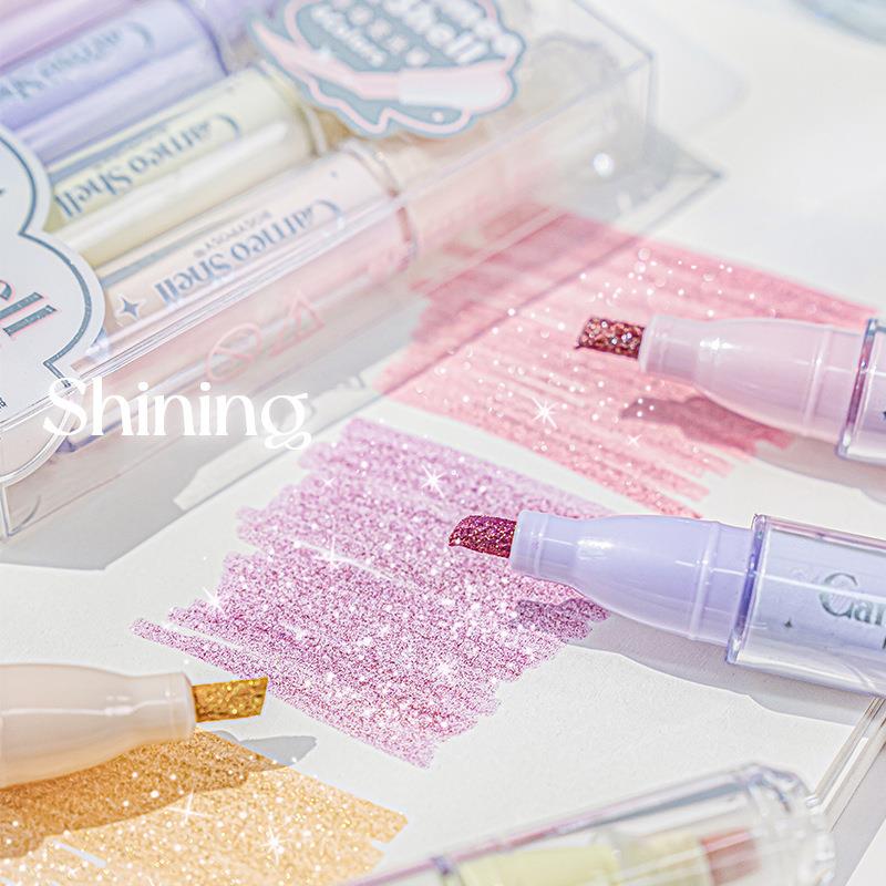 4 Colors/Set Glitter Highlight - Photography Course ulasan dan harga