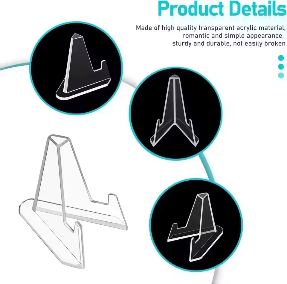 30-1PCS Triangular Card Displa - Photography Object ulasan dan harga