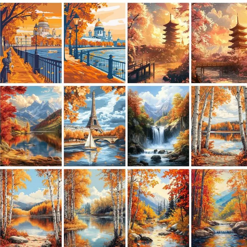 40x50cm Painting By Numbers On - Photography Course ulasan dan harga
