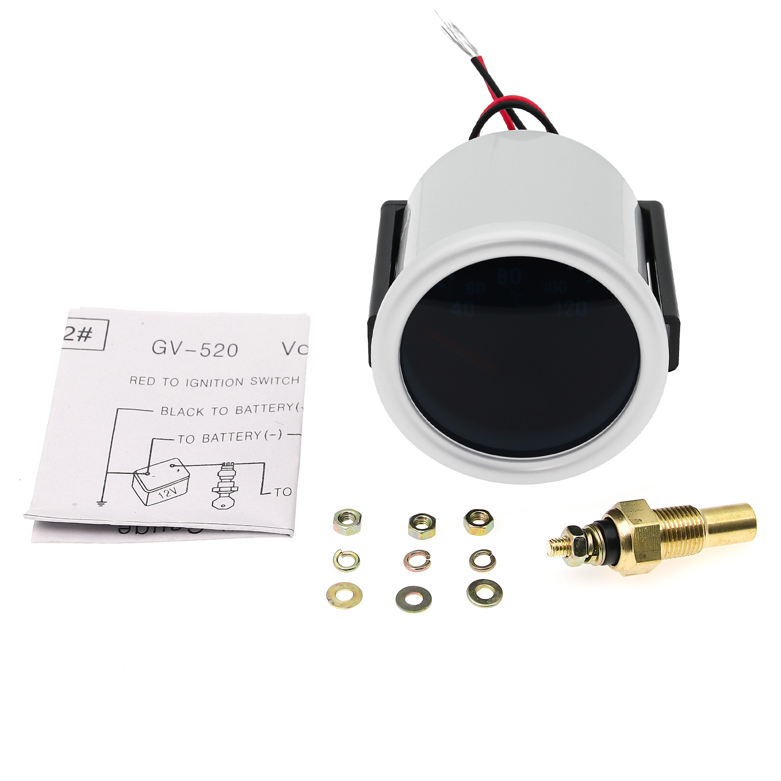 50-150℃ 52MM Oil Temperature G - Light Meter Incident ulasan dan harga