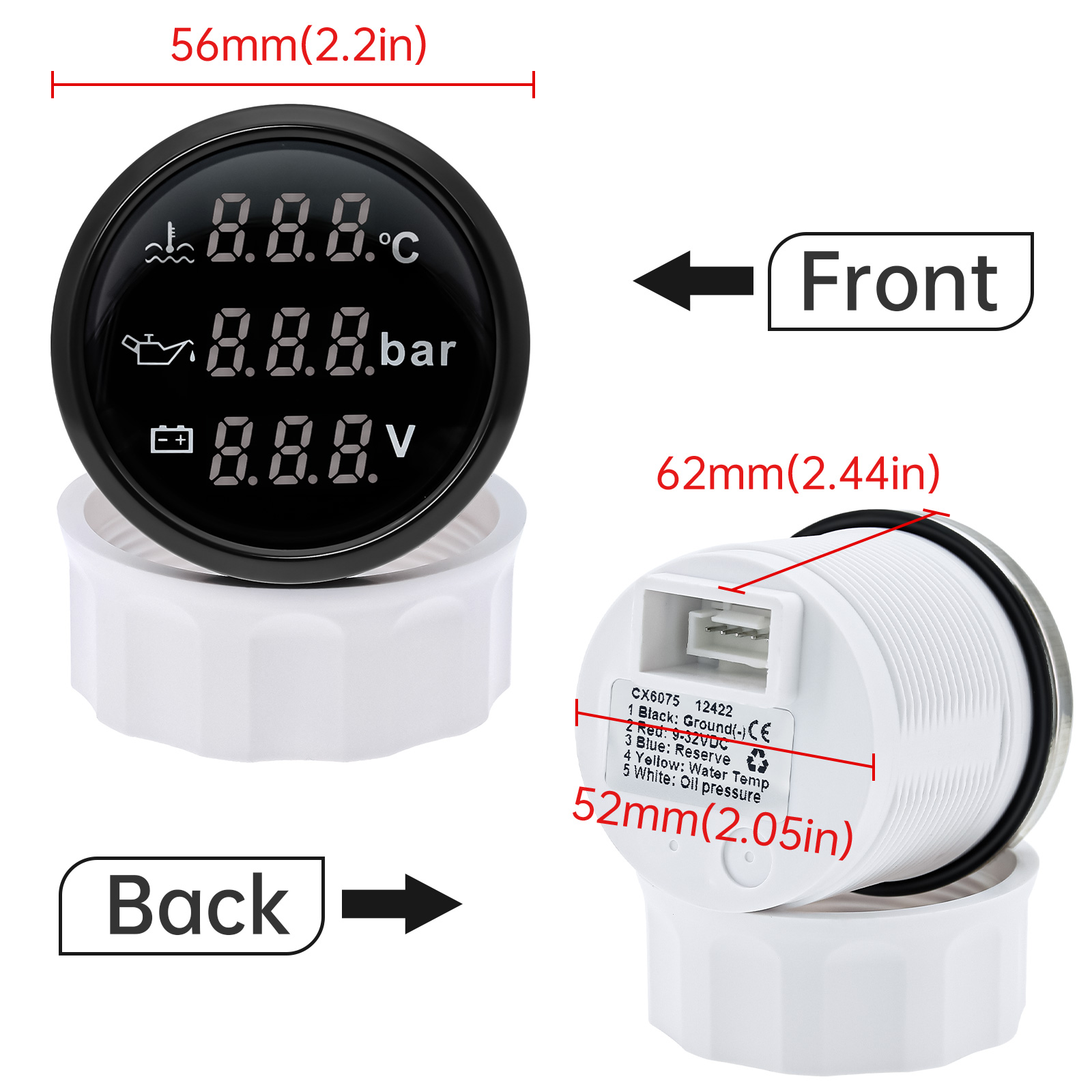 A Waterproof Multifunction Gau - Light Meter Incident ulasan dan harga