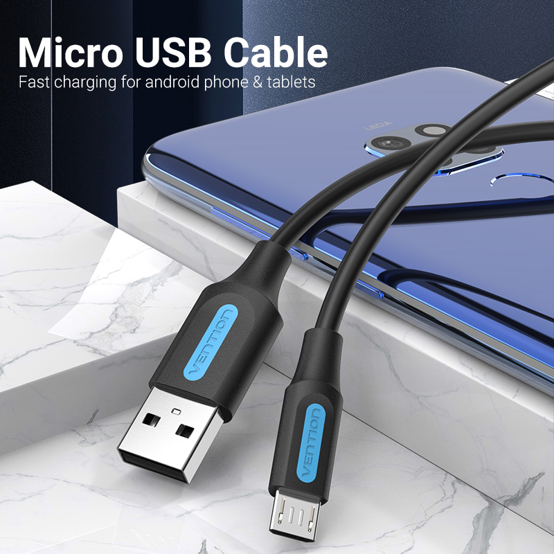 Vention Micro USB Cable 3A Nyl - Xiaomi Photography Kit ulasan dan harga