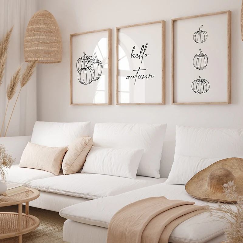 Set of 3 Pumpkin Minimalism Bl - Photography Course ulasan dan harga