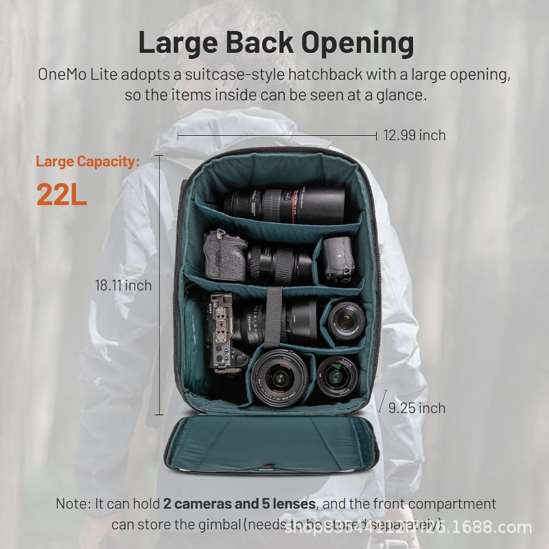 New Camera Bag Large Capacity  - Photography Outdoor ulasan dan harga