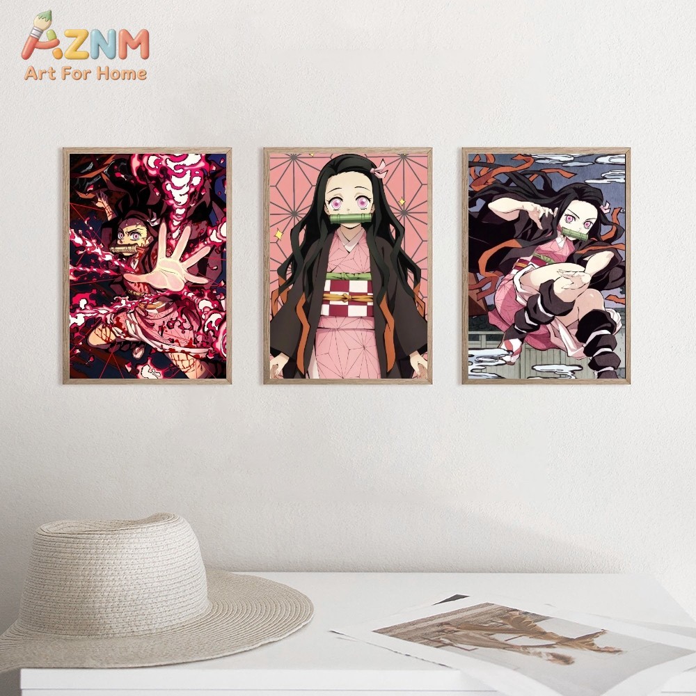 AZNM Demon Slayer Kamado Nezuk - Photography Pose ulasan dan harga