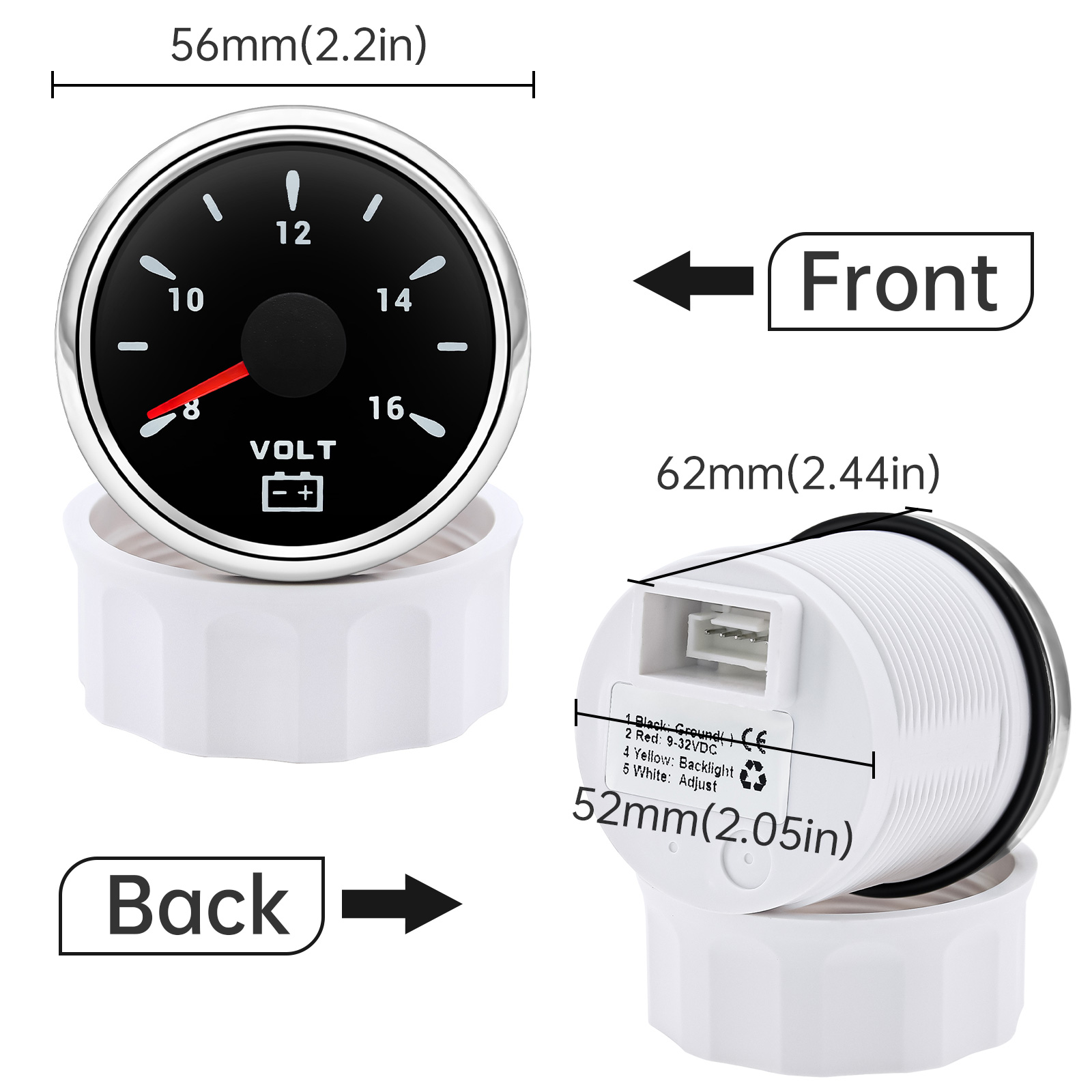 Universal 7-Color LED Backligh - Light Meter Incident ulasan dan harga