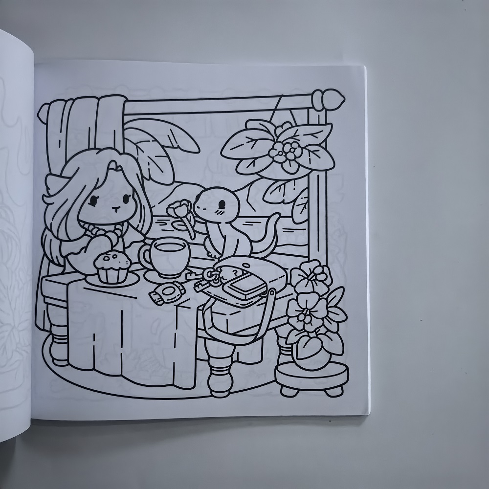 Cozy Nawaii Cute Adult Colorin - Photography Of Book ulasan dan harga