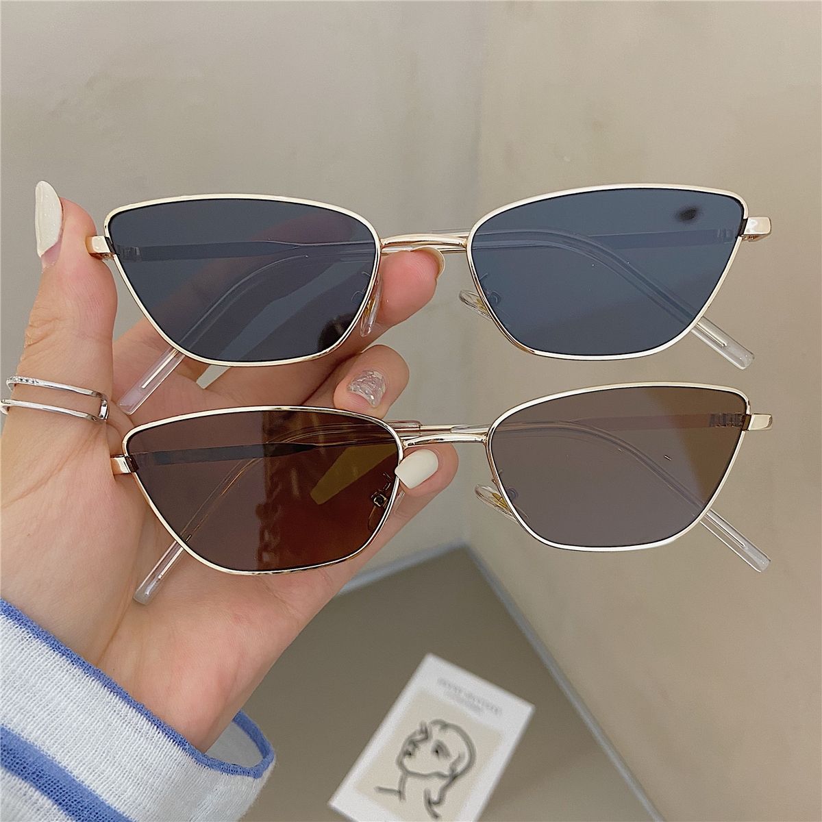 Fashionable Rhombus-Shaped Met - Photography Outdoor ulasan dan harga