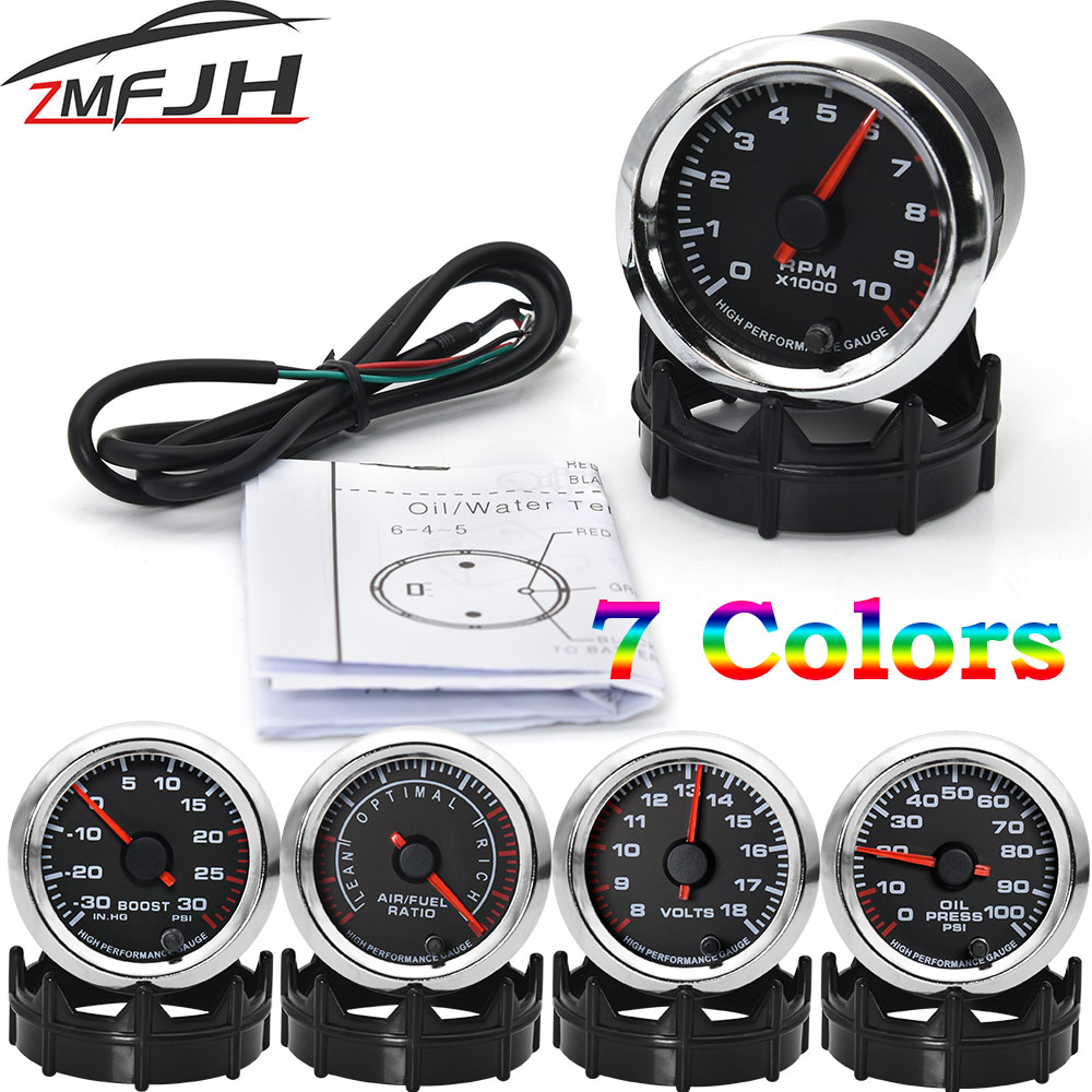 A 7Colors Auto Car Tachometer  - Light Meter Incident ulasan dan harga