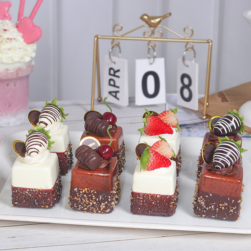1PC Artificial Fruit Cake Bisc - Photography Pro ulasan dan harga