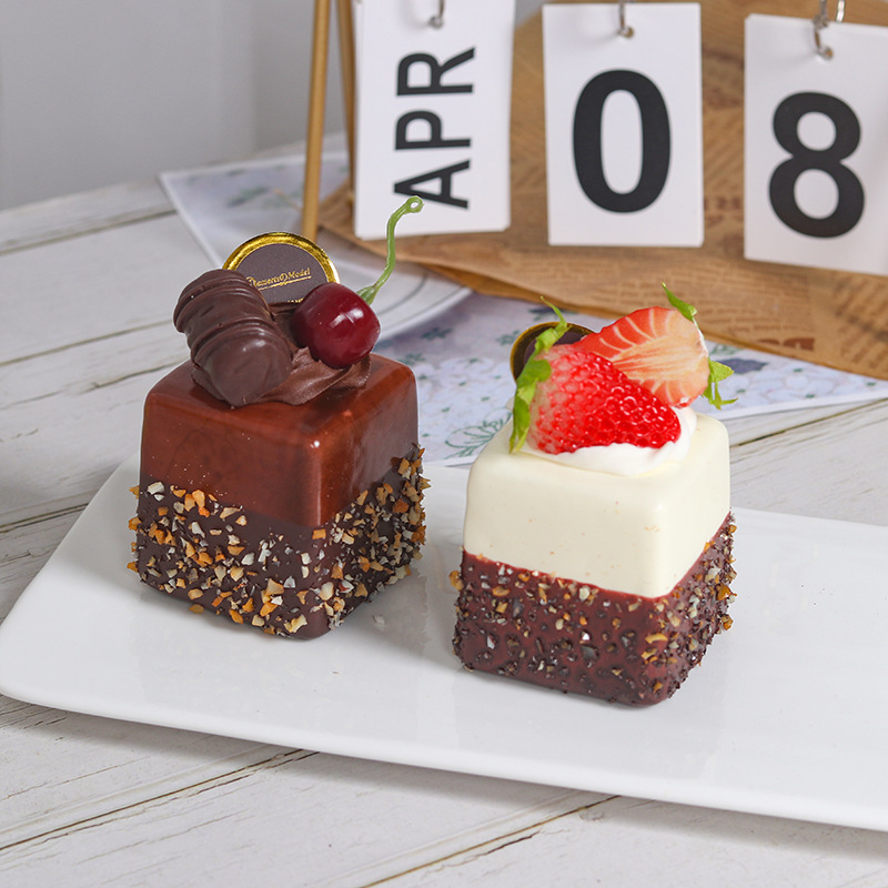 1PC Artificial Fruit Cake Bisc - Photography Pro ulasan dan harga