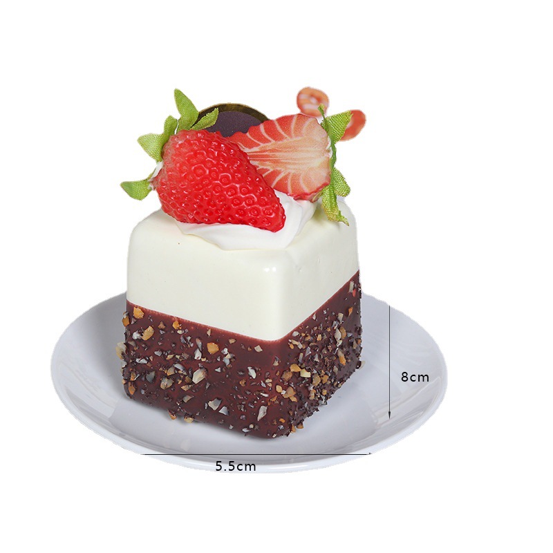 1PC Artificial Fruit Cake Bisc - Photography Pro ulasan dan harga