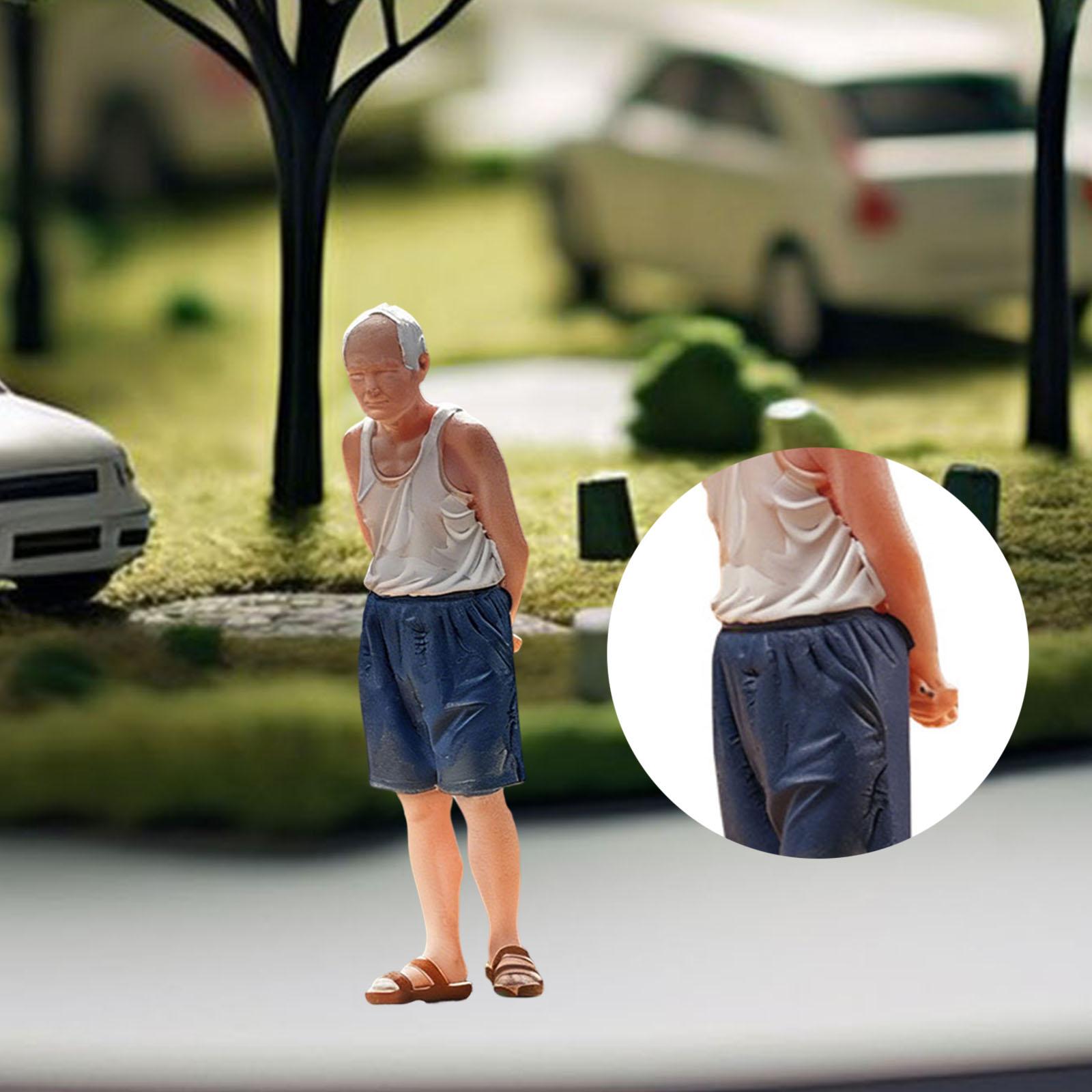 1:64 Scale Old Man Miniature F - Photography Of A Man ulasan dan harga