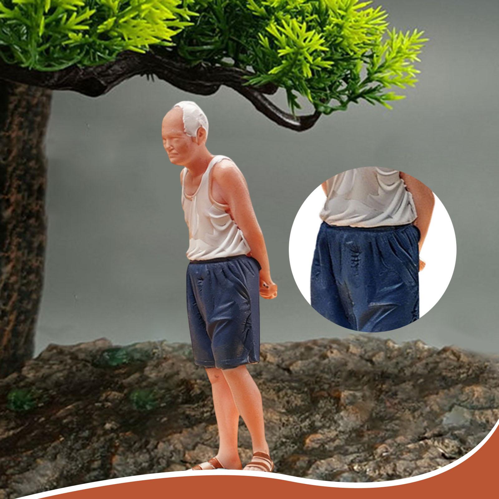 1:64 Scale Old Man Miniature F - Photography Of A Man ulasan dan harga