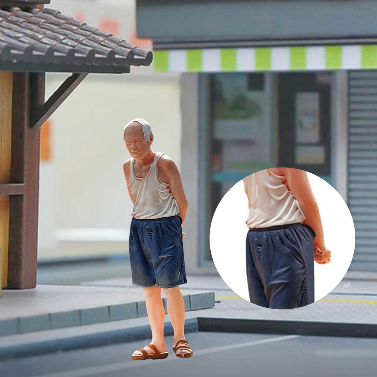 1:64 Scale Old Man Miniature F - Photography Of A Man ulasan dan harga