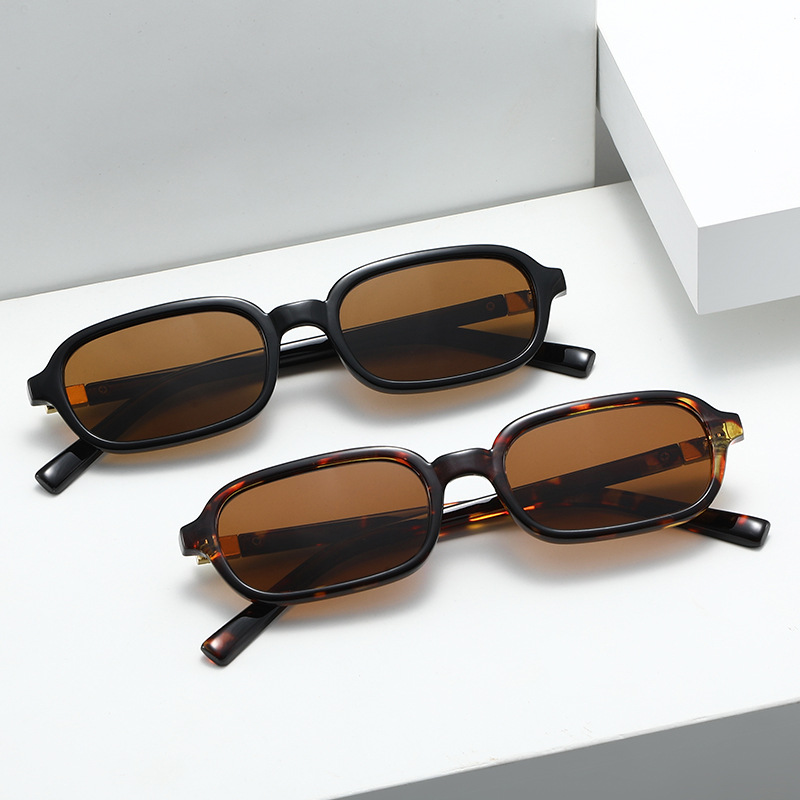 New Small Square Frame Sunglas - Photography Outdoor ulasan dan harga