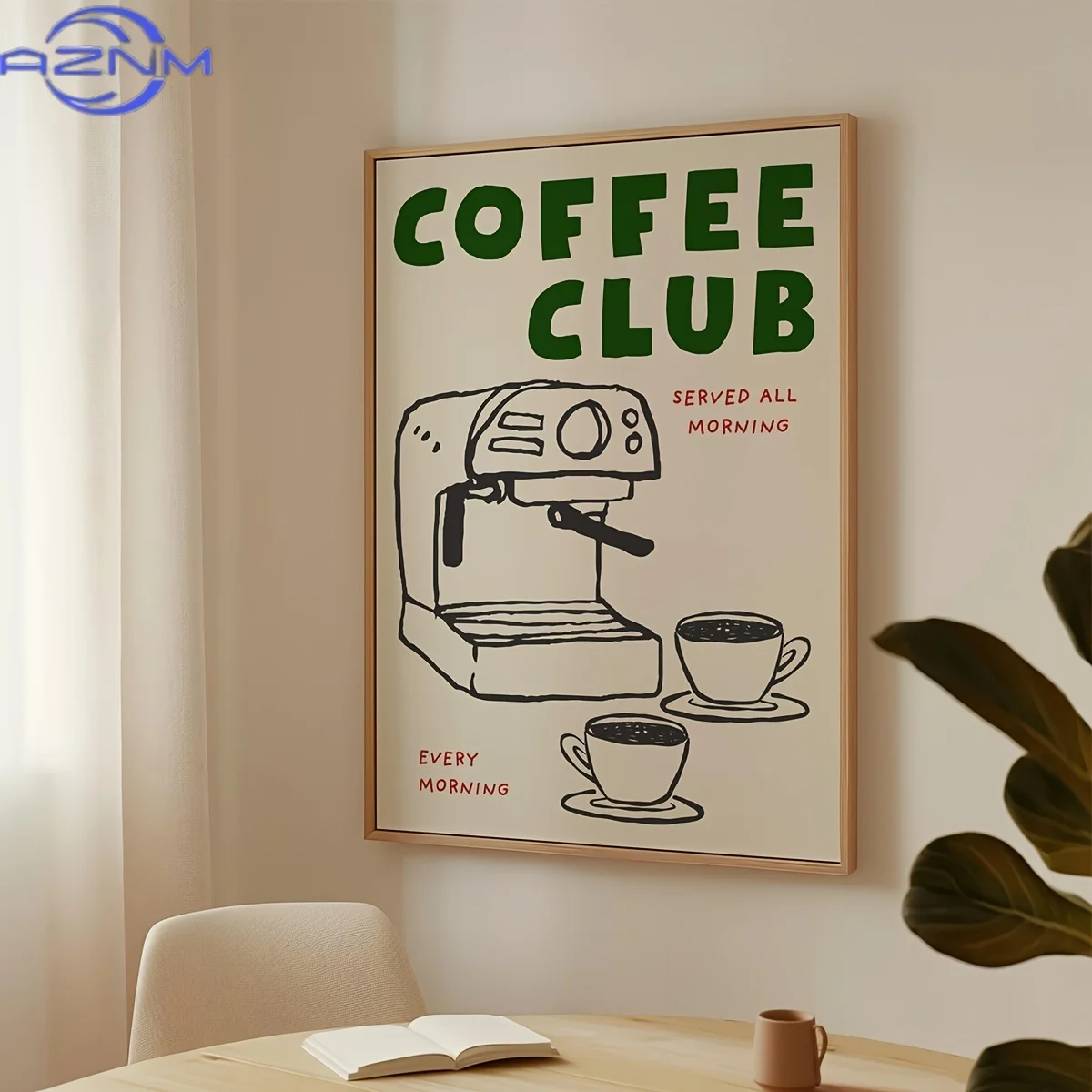 Cartoon Animal Text Art Coffee - Photography Pose ulasan dan harga