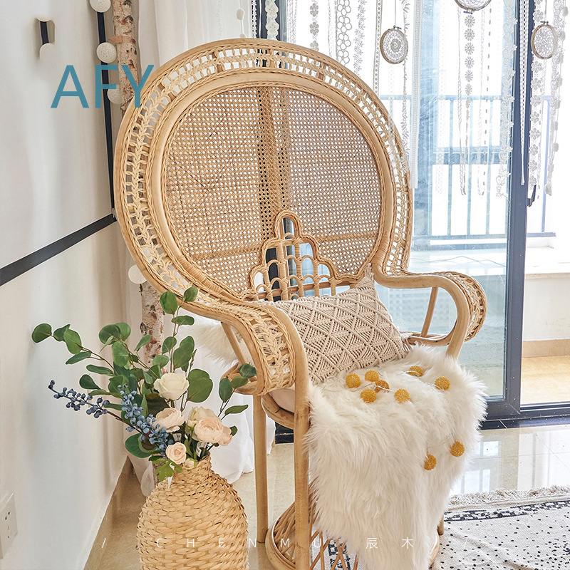 Natural Vine Peacock Chair for - Photography Indonesia ulasan dan harga