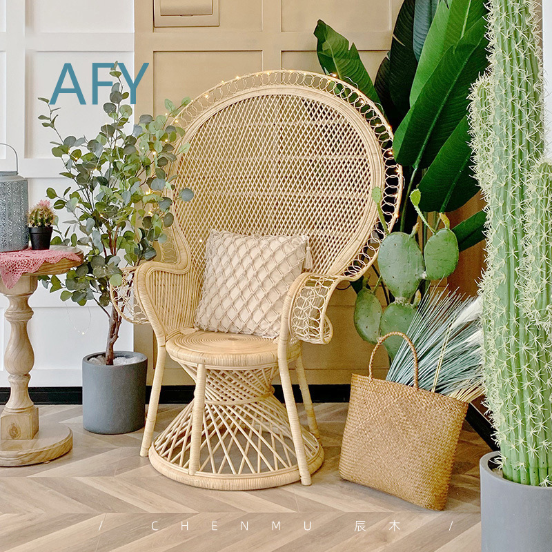 Natural Vine Peacock Chair for - Photography Indonesia ulasan dan harga