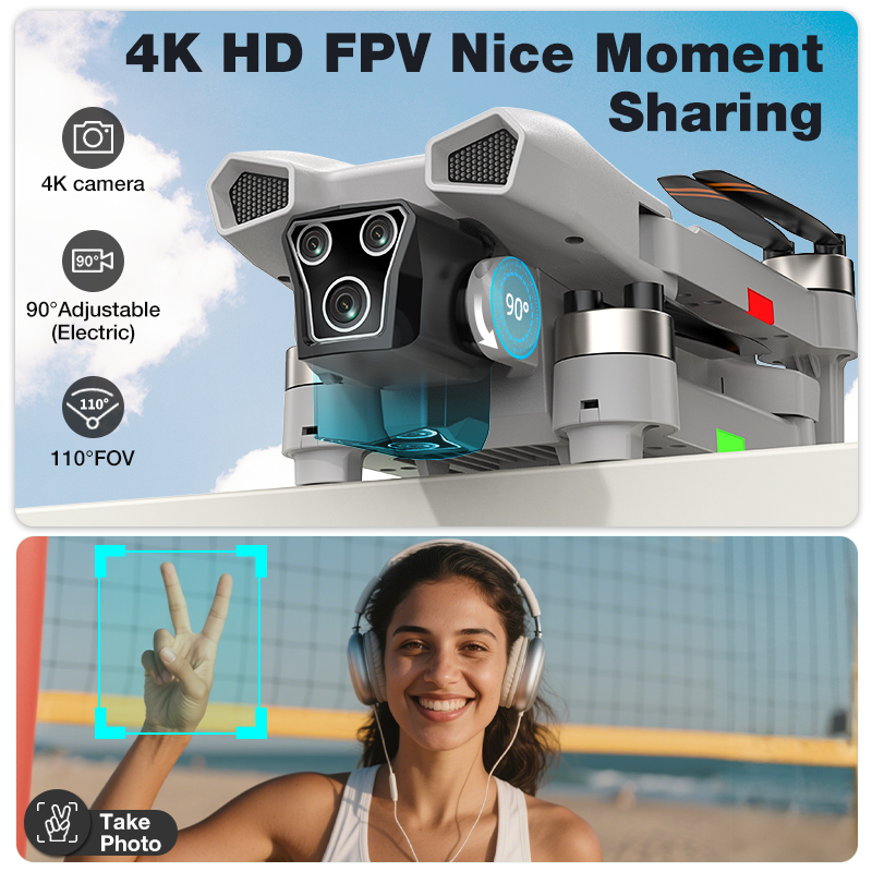 NEW Hot L017 Pro Drone Brushle - Photography Pro ulasan dan harga