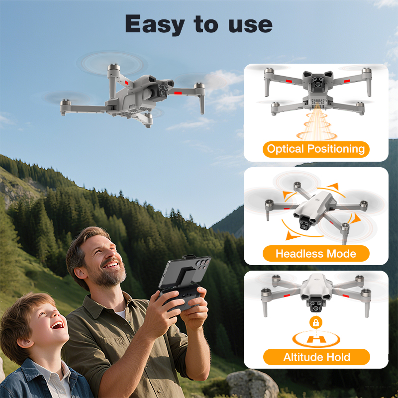 NEW Hot L017 Pro Drone Brushle - Photography Pro ulasan dan harga