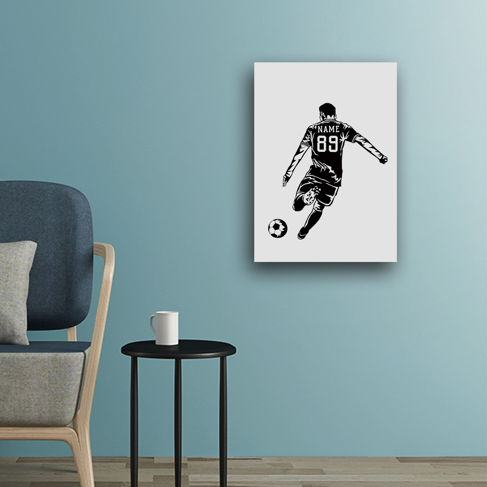 1PC Football Player Customizab - Photography Pose ulasan dan harga