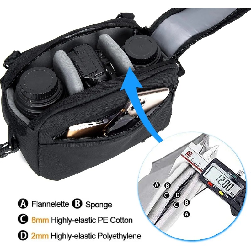 Waterproof One-Shoulder Sling  - Photography Outdoor ulasan dan harga