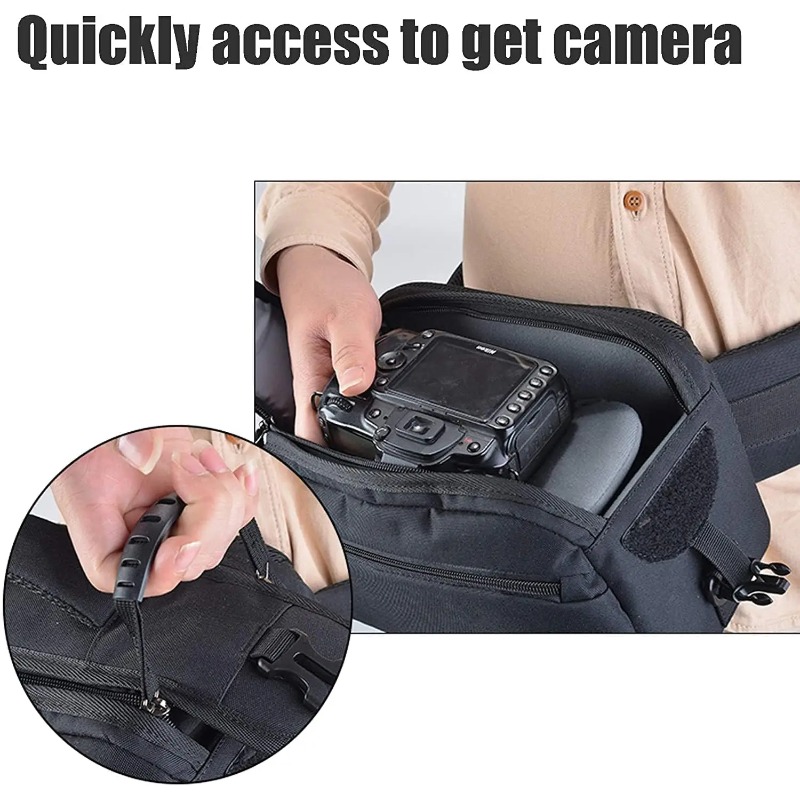 Waterproof One-Shoulder Sling  - Photography Outdoor ulasan dan harga