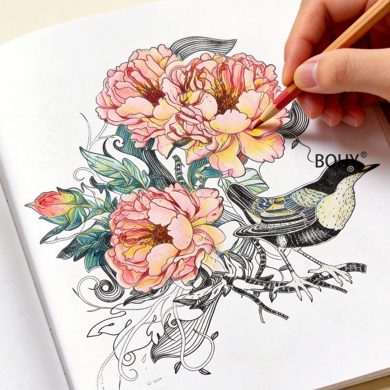 1 Flower Mandala Flower and Bi - Photography Of Book ulasan dan harga