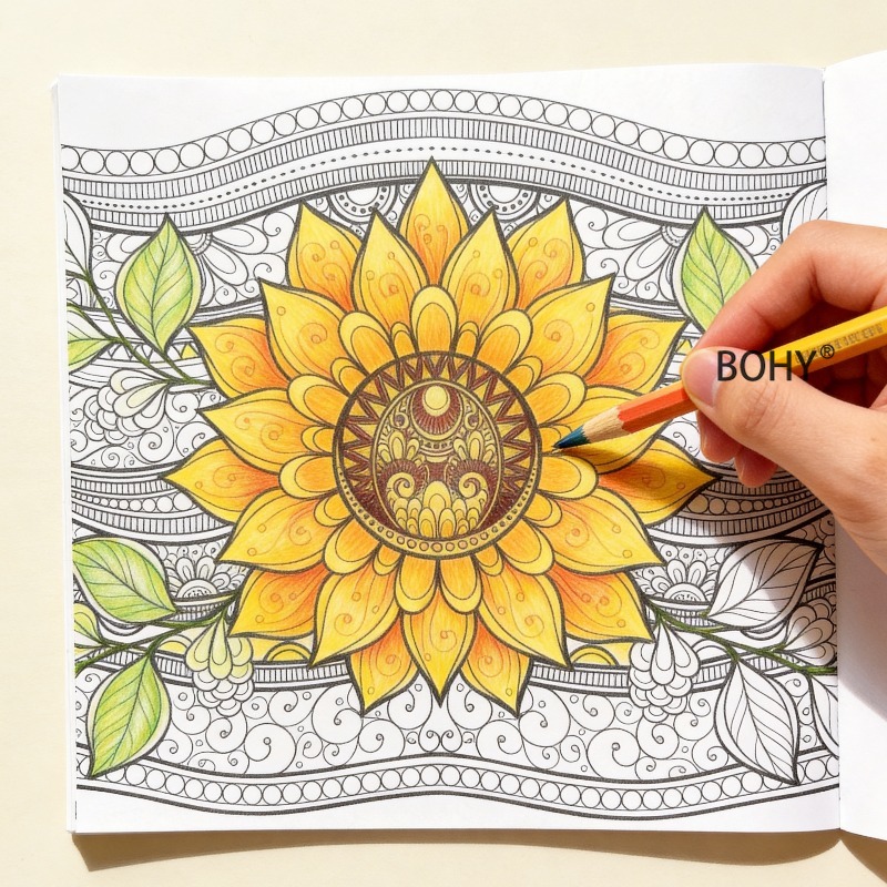 1 Flower Mandala Flower and Bi - Photography Of Book ulasan dan harga