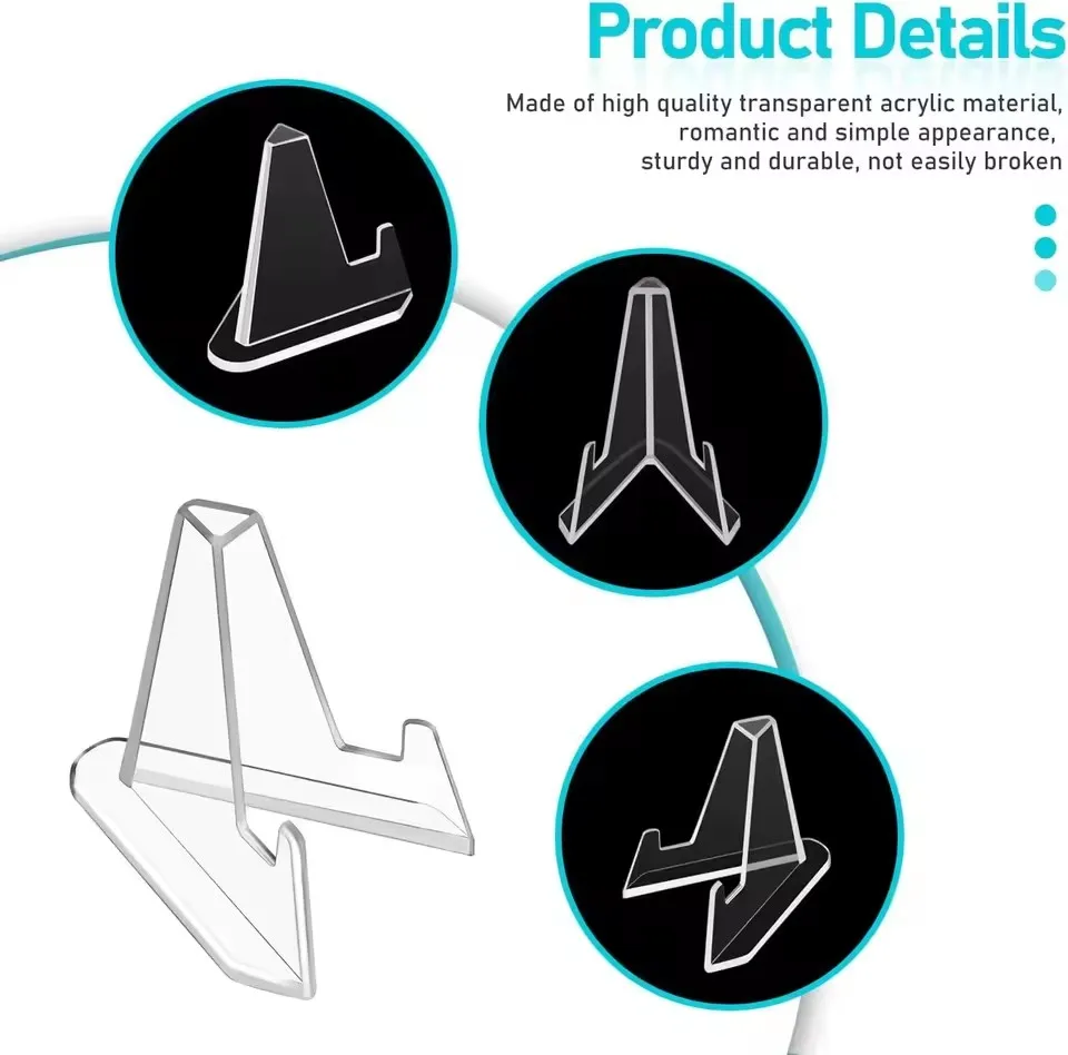 30-1PCS Triangular Card Displa - Photography Object ulasan dan harga